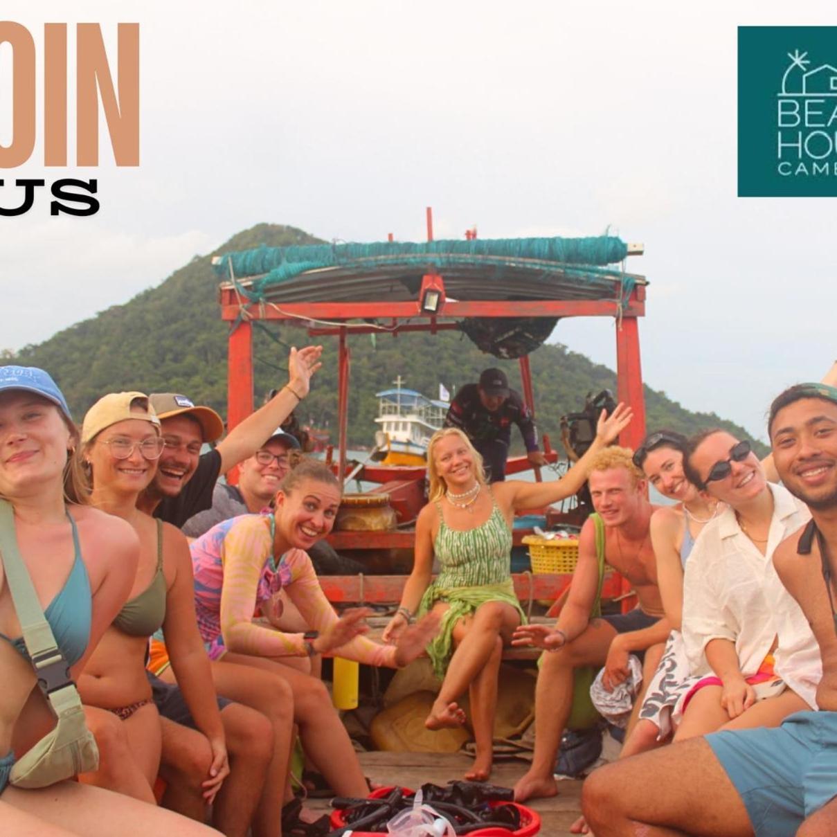 Beach House Cambodia Koh Rong Sanloem Bagian luar foto